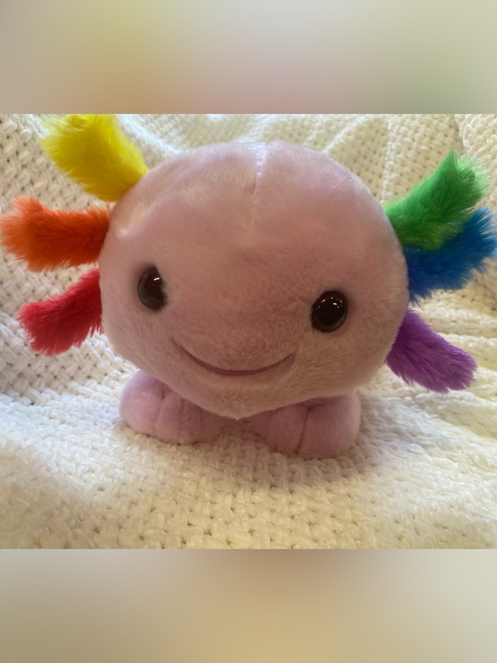 Build-A-Bear Axolotl Stuffed Toy - Pink
